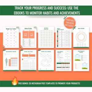 Ready-to-Resell DFY PLR eBook Bundle — Digital Products + Canva Templates + Weight Loss Tools