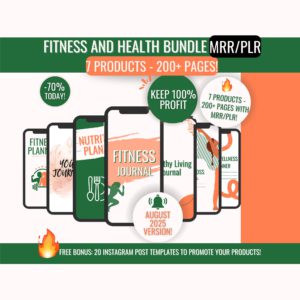 Ready-to-Resell DFY PLR eBook Bundle — Digital Products + Canva Templates + Weight Loss Tools