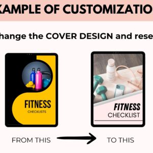Fitness Checklist PLR Printable – Editable, Rebrandable & Resell Rights